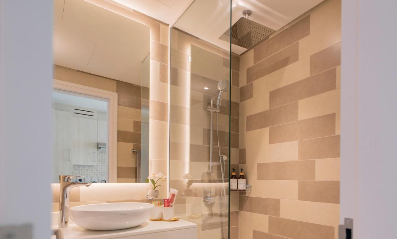 Luxury Studio, Seven Palm Residence-Palm Jumeirah Dubai Exteriör bild