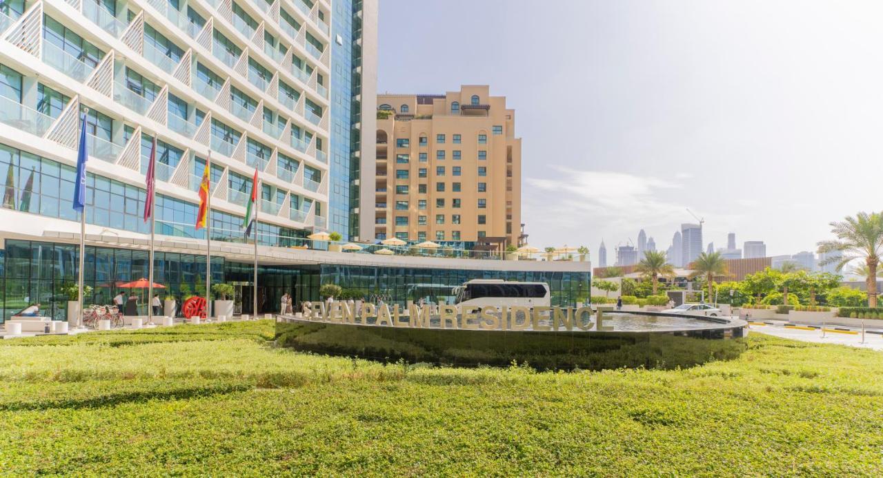 Luxury Studio, Seven Palm Residence-Palm Jumeirah Dubai Exteriör bild