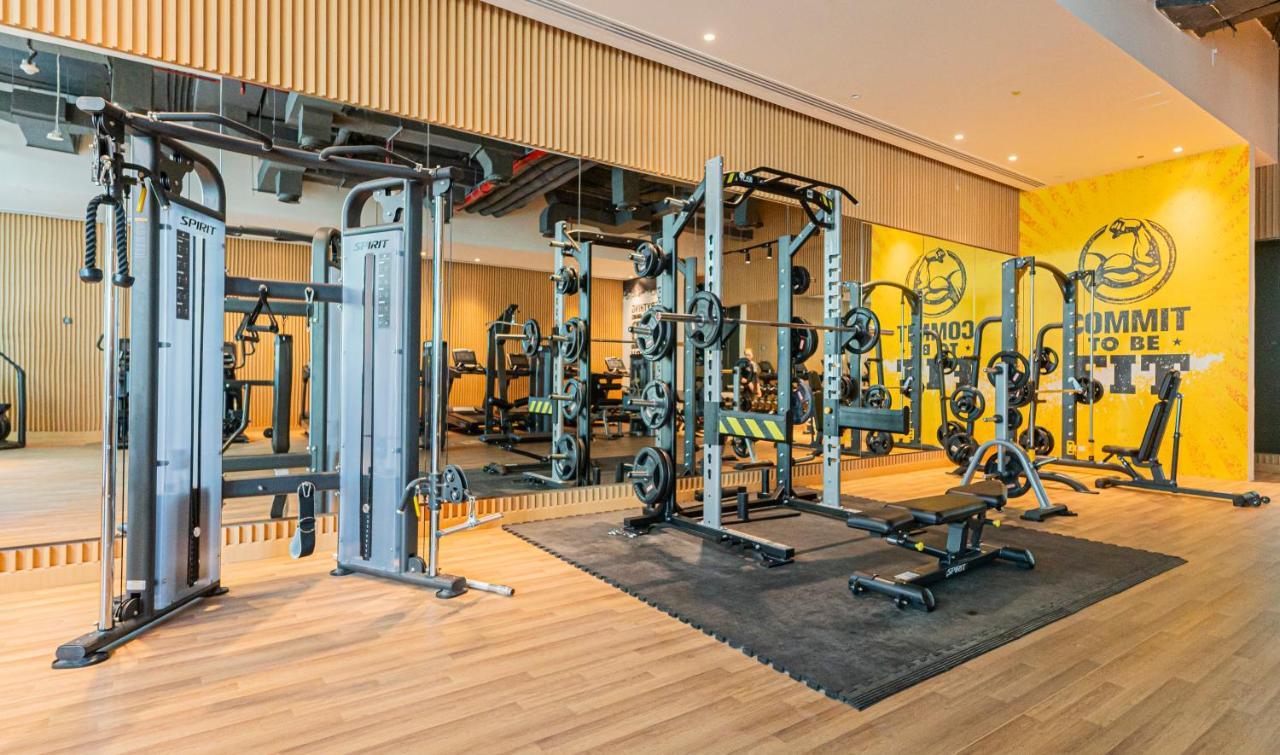 Luxury Studio, Seven Palm Residence-Palm Jumeirah Dubai Exteriör bild