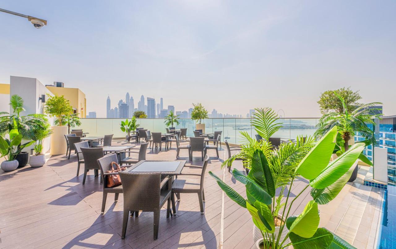 Luxury Studio, Seven Palm Residence-Palm Jumeirah Dubai Exteriör bild