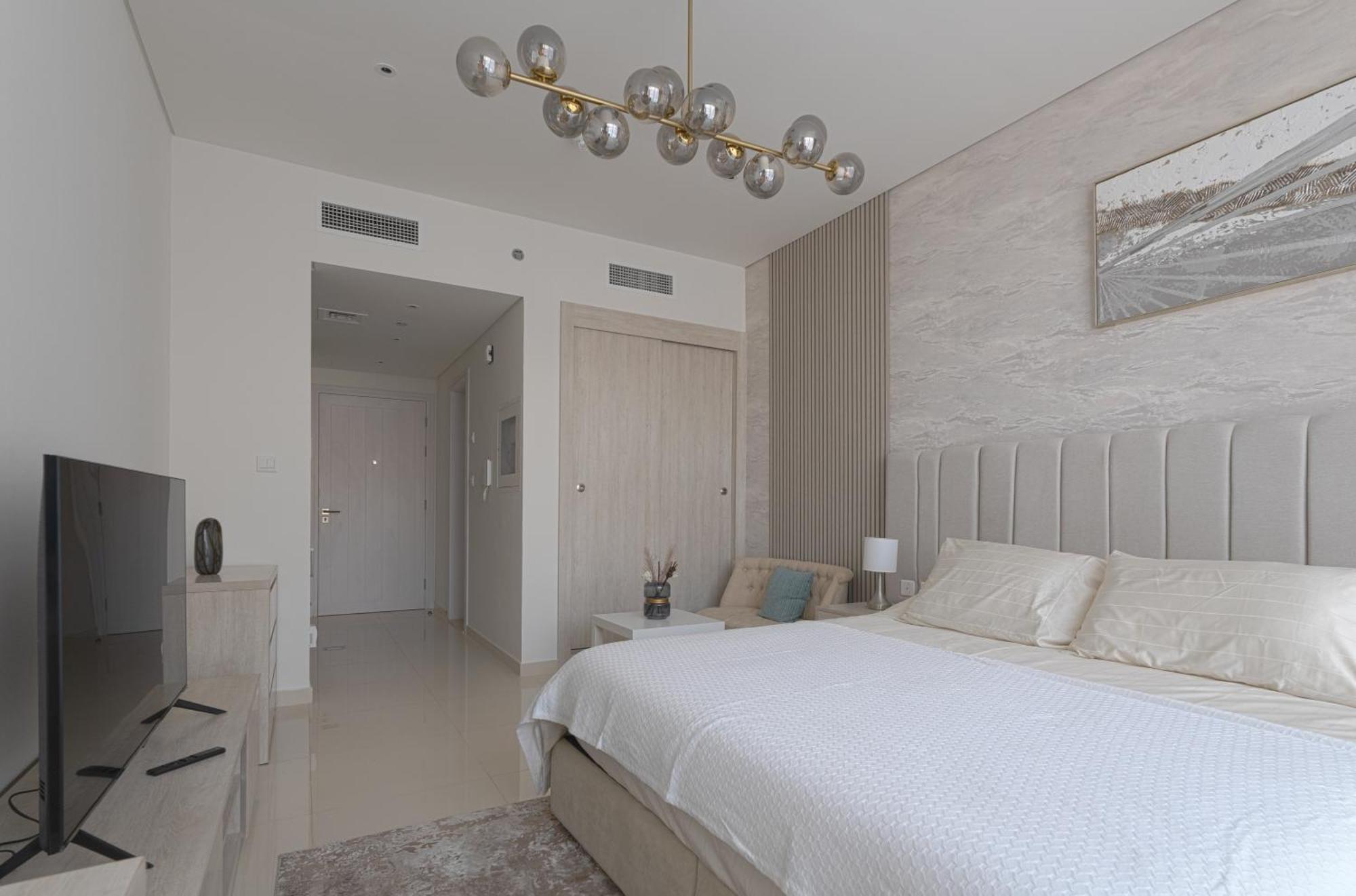 Luxury Studio, Seven Palm Residence-Palm Jumeirah Dubai Exteriör bild