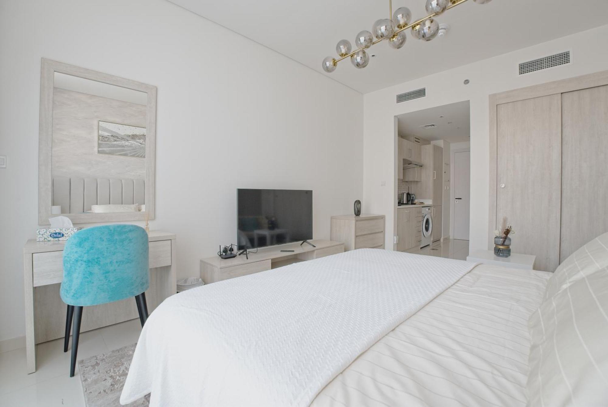 Luxury Studio, Seven Palm Residence-Palm Jumeirah Dubai Exteriör bild